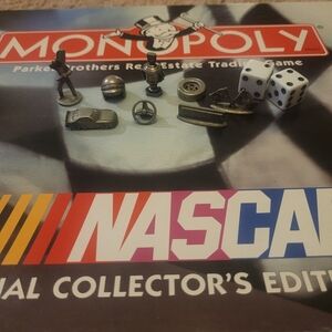 NASCAR Collector's Edition Pewter Tokens And Dice